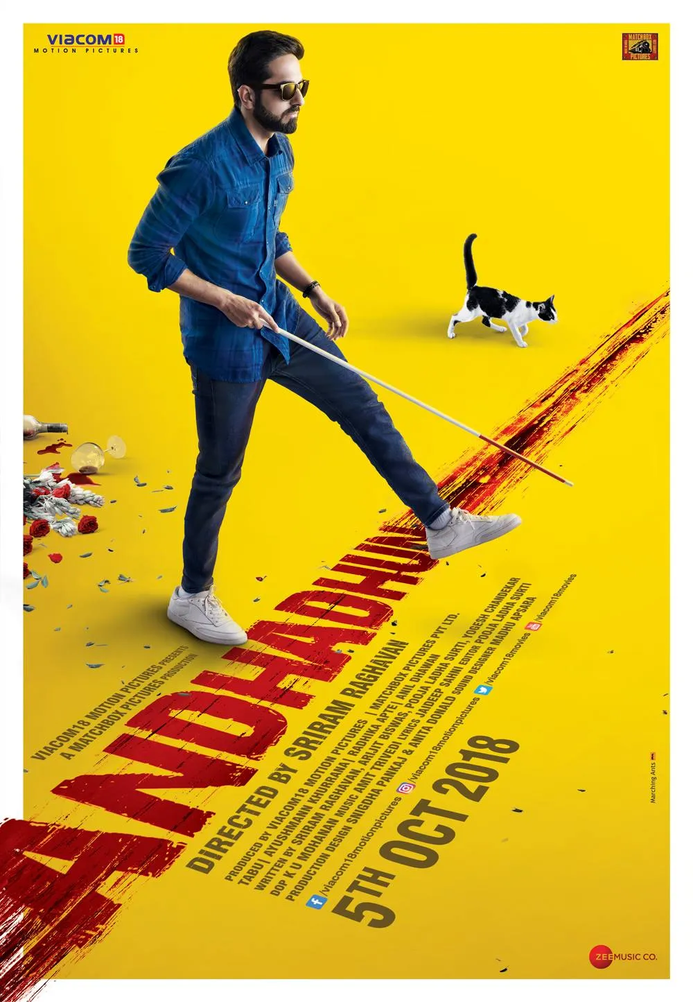 Andhadhun 2018 Full Movie Download in 720p Bluray