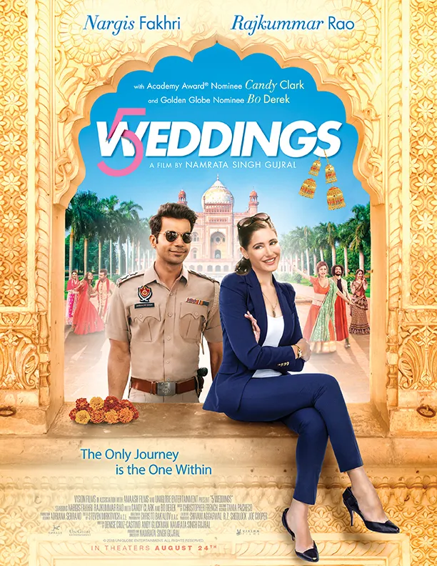 Download 5 Weddings (2018) Hindi 720p WEBRip Full Movie