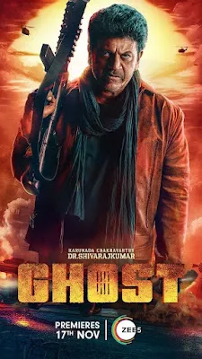 Ghost (2023) Dual Audio [Hindi-Kannada] Download 1080p HDRip