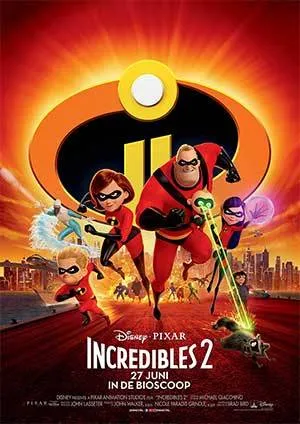 Incredibles 2 2018 Dual Audio in 720p BluRay