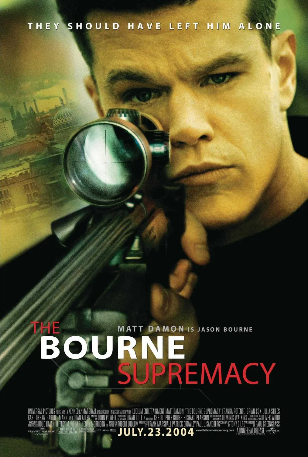 The Bourne Supremacy 2004 Dual Audio in 720p BluRay