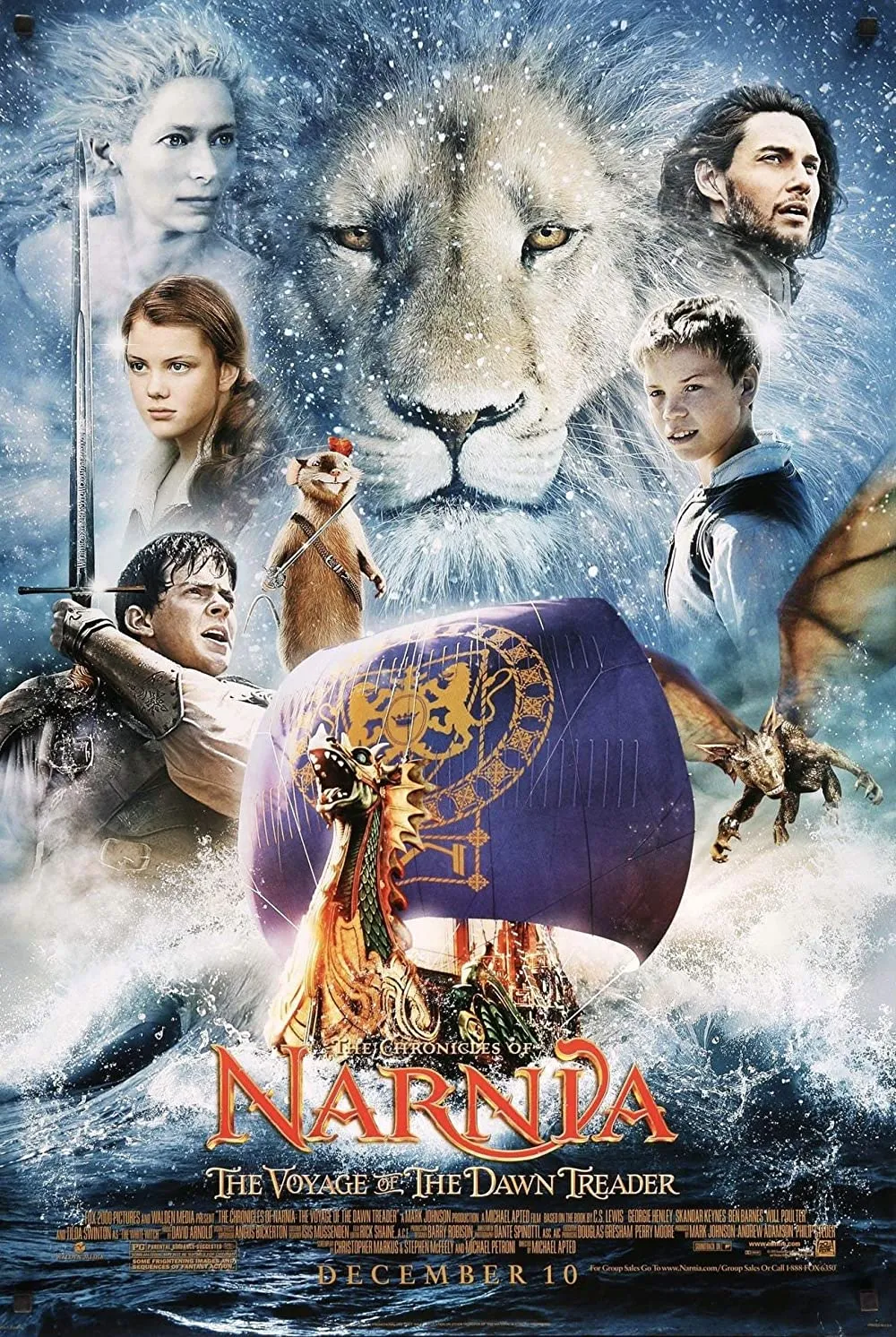 The Chronicles of Narnia 3 2010 Dual Audio in 720p BluRay