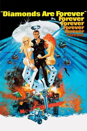 Diamonds Are Forever 1971 Poster